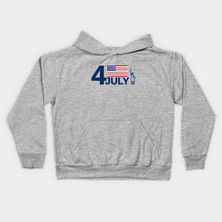 4th of July Independence Day Kids Hoodie